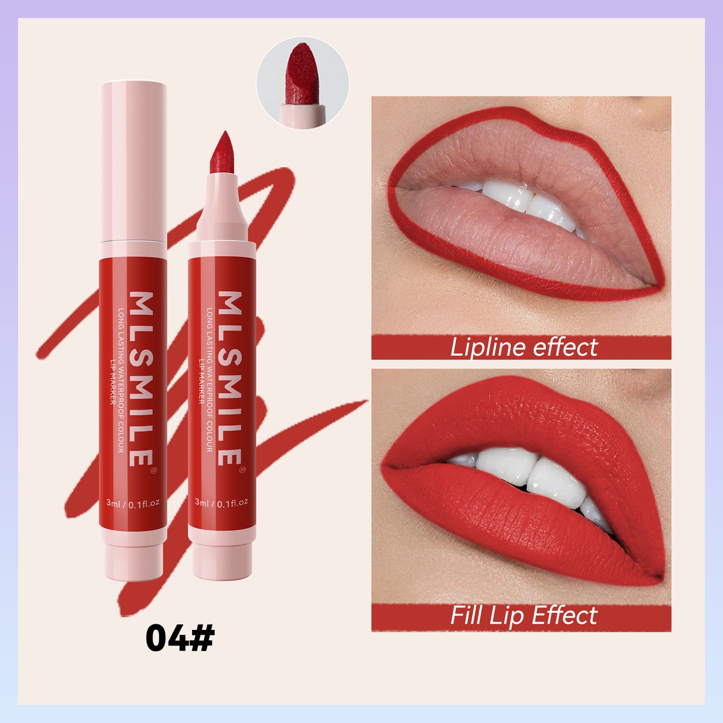 Waterproof Stain-Free Lipstick